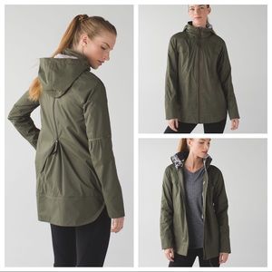 Lululemon Fo Drizzle Fatigue Green